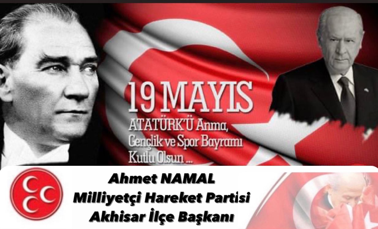 MHP ilçe Başkanından 19 Mayıs kutlamasi